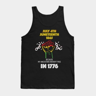 Not Free in 1776 Tank Top